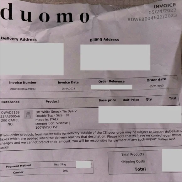 Off-White Cut Out Long-Sleeved Top - Picture 7 of 7